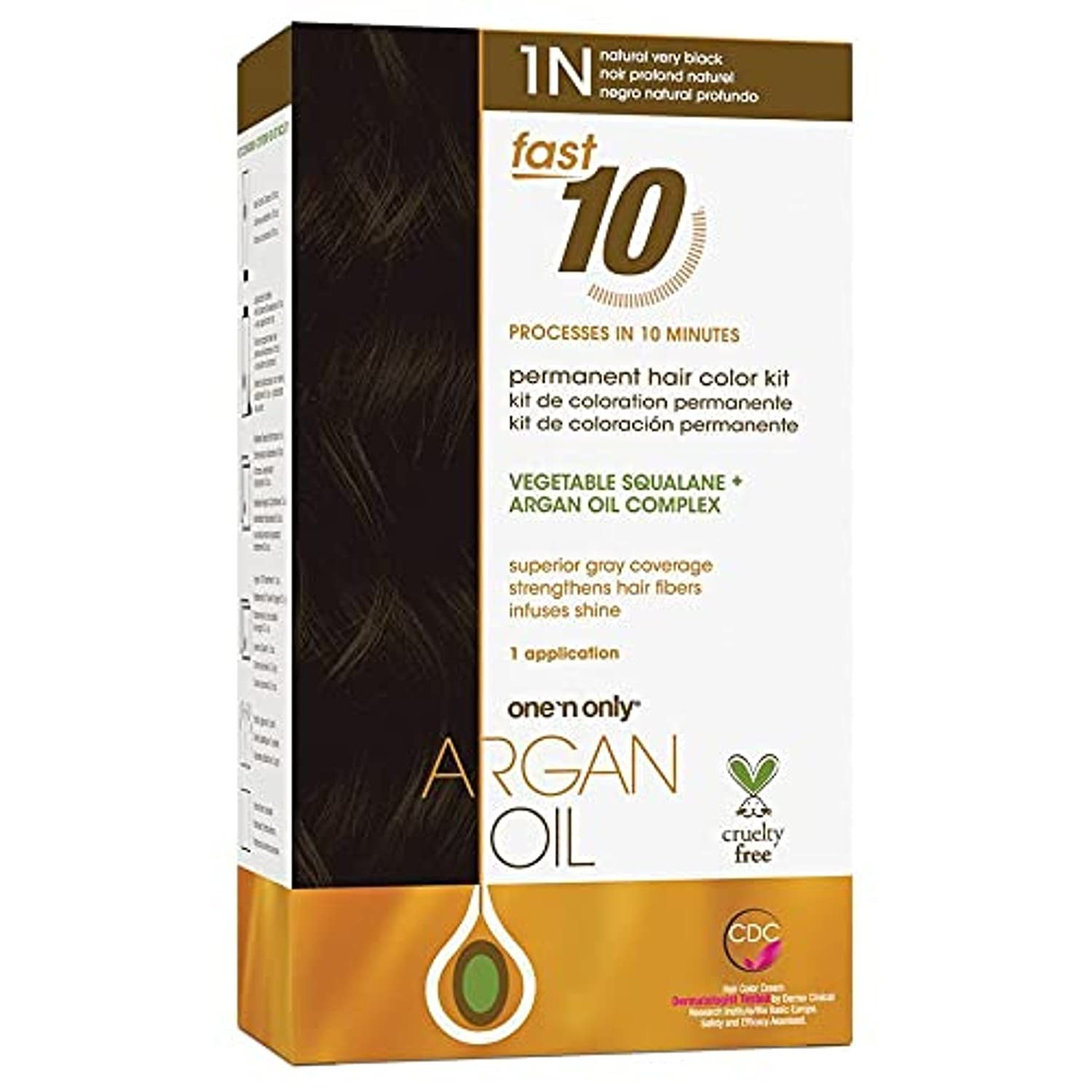 With Argan Oil &ndash; Very Black 1n, 1 Pack