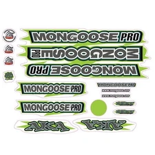 Mongoose - 2000 AKA - Decal set - old school bmx
