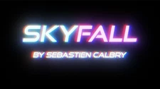 SKY FALL  BLUE  by Sebastien Calbry - Trick