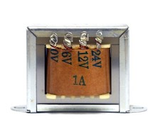 AC power Transformer Input AC 240V 120V 50Hz Output AC 6V 12V 24V 1A 24VA