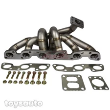 Rev9 HP Equal Length Top Mount T4 Turbo Manifold for Nissan RB26 RB26dett