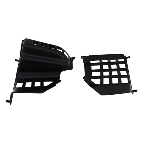 Heel Guards Footrest for 1987-2006 Yamaha Banshee LH+RH Nerf Bars Black  - Picture 3 of 10