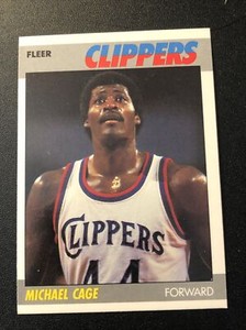1987-88 Fleer Michael Cage #15