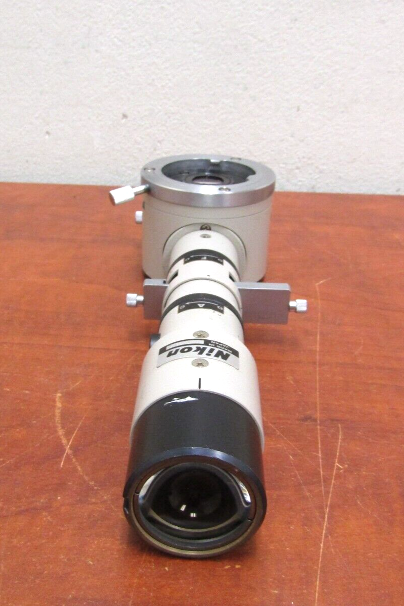 NIKON JAPAN VERTICAL ILLUMINATOR FLUORESCENT OPTICS MICROSCOPE