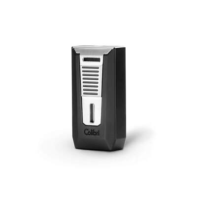 Colibri Zigarrenfeuerzeug Slide - Doppel Jet Flamme - integr. Punch Cutter 7 mm