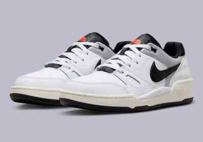 Nike Full Force Low Shoes Men's Shoes White Black Sail FB1362 101