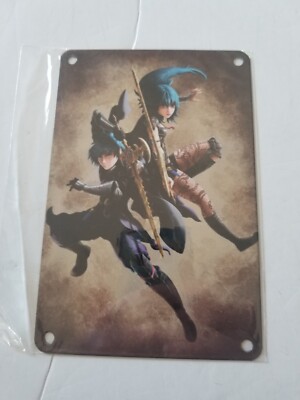 ZOBIE FIRE EMBLEM 3 HOUSES METAL DISPLATE PRINT 6 X 4 NIP