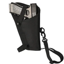 Tactical Adjustable Cross Body Shoulder Gun Holster for Right Hand Pistol Holder