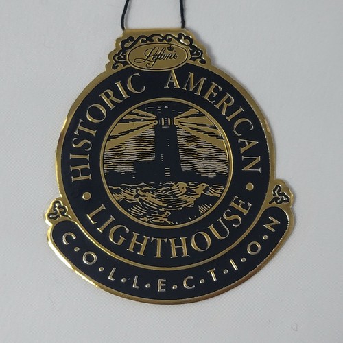 Lefton 1904 Toledo Harbor Ohio Leuchtturm beleuchtet 9 1/2 Zoll Vintage C 1994 - Bild 10 von 12