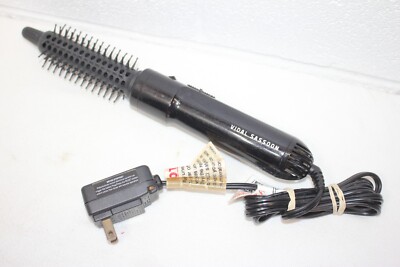 Vidal Sassoon Hot Air Styling Brush Curl Release VS433 Black Plastic 2 Settings