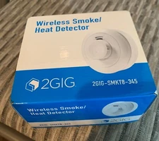2GIG Alarms Smoke Heat Freeze Wireless Alarm Detector 2GIG-SMKT8-345