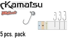 Kamatsu micro jig heads. 5 pcs. ul ,drop shot,perch,zander canal,tipsy, 1-6g 