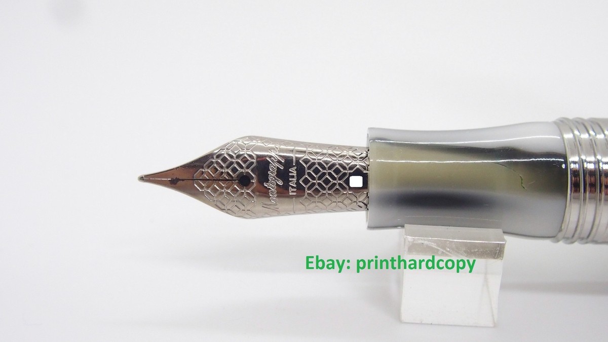 Brand New Montegrappa Ducale Sabbia Fountain Pen Silver Trim. | eBay