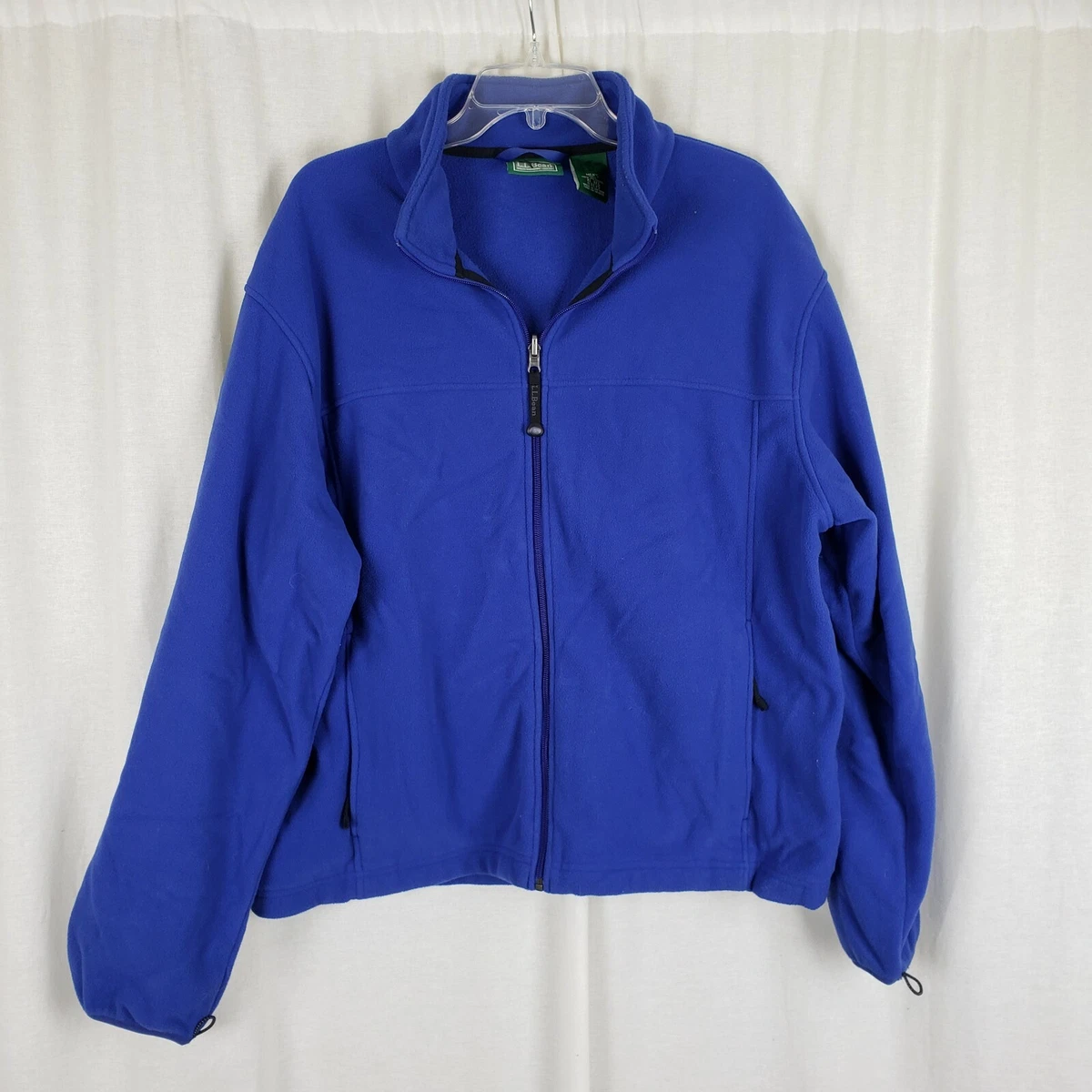 Vintage LL Bean 3-in-1 Bright Blue Fleece Jacket Insert Inner Shell ONLY  Mens XL