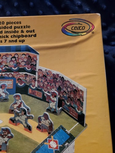 Build a 3D Baseball BallPark Jigsaw Puzzle Vintage 1994 - Ceaco - 第 5/8 張圖片