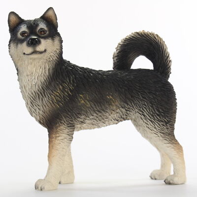 Figurine De Chien Bouvier Peinte à La Main - Statue De Collection Non Coupée, Idéale Pour Décorer