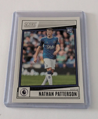 2022-23 Panini Score Premier League Nathan Patterson Everton Rookie #79