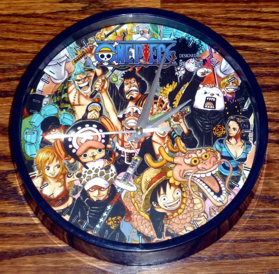 【THE MOZZ】Harbor Banding One Piece One Piece Anime Manga Wall Clock Designed by Bad Bunz | eBay