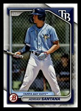 Adrian Santana Prospect 2024 Bowman #BP-61 Tampa Bay Rays
