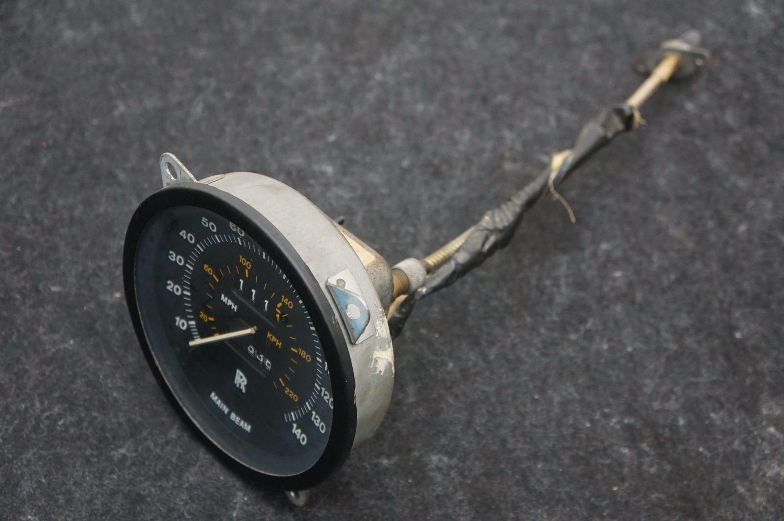 Speedometer Instrument Gauge Assembly OEM SN6336 Rolls Royce Silver Shadow 1973