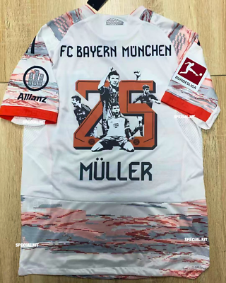 Bayern Munich Muller #25 Limited Edition 2025/26 Jersey | eBay