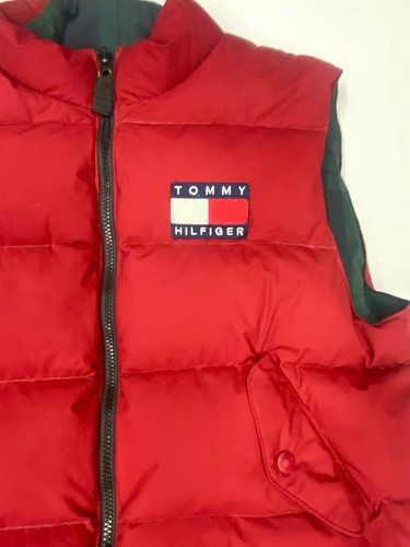 Vintage Tommy Hilfiger Men's XL Red 
