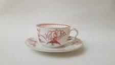 Vintage Rosenthal Bavaria Madeliene numbered 2/8 Teacup and Saucer  Free Ship