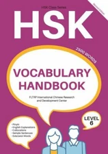 Hsk Vocabulary Handbook Level 6, Paperback by Fltrp International Chinese Res...