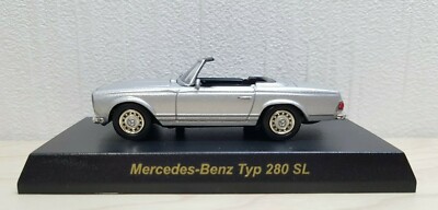 1/64 Kyosho MERCEDES BENZ TYPE 280 SL 280SL SILVER diecast car