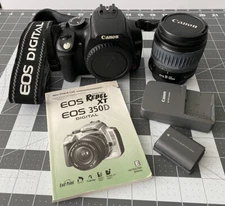 Canon EOS Digital Rebel XT 8MP Camera and Extras Tested