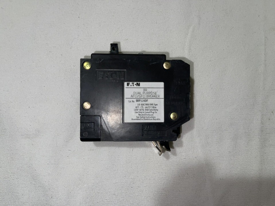 CHFP120DF Eaton CH Dual Function Af/GF BRKR 20A Pon 10kaic