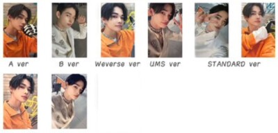 ENHYPEN NIKI SADAME Official Photo card A B Standard Solo