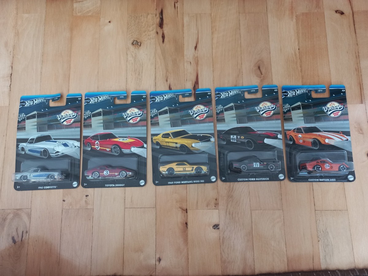 2024 Hot Wheels Vintage Racing Club Complete Set of 5 models