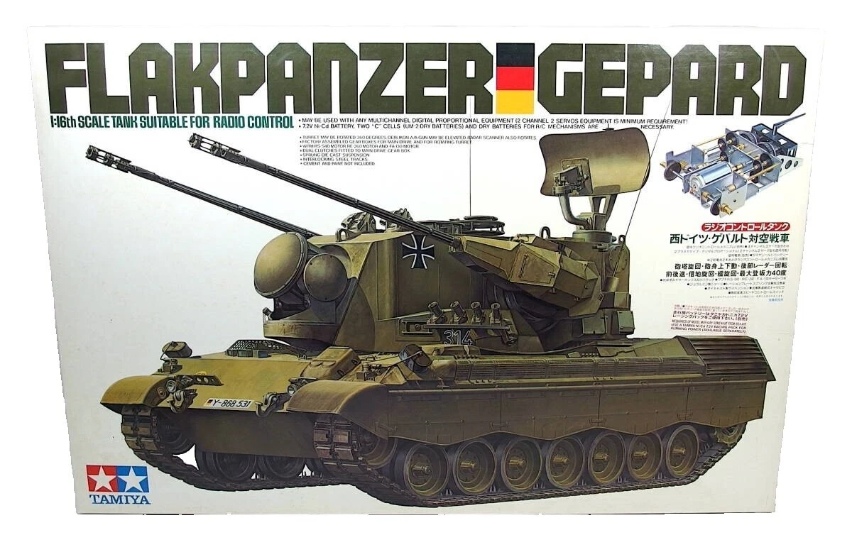 Tamiya Electric Radio Control Tanks & Military Vehicles