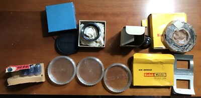 Lot vintage Camera Accessories, Photography Supplies; G0811