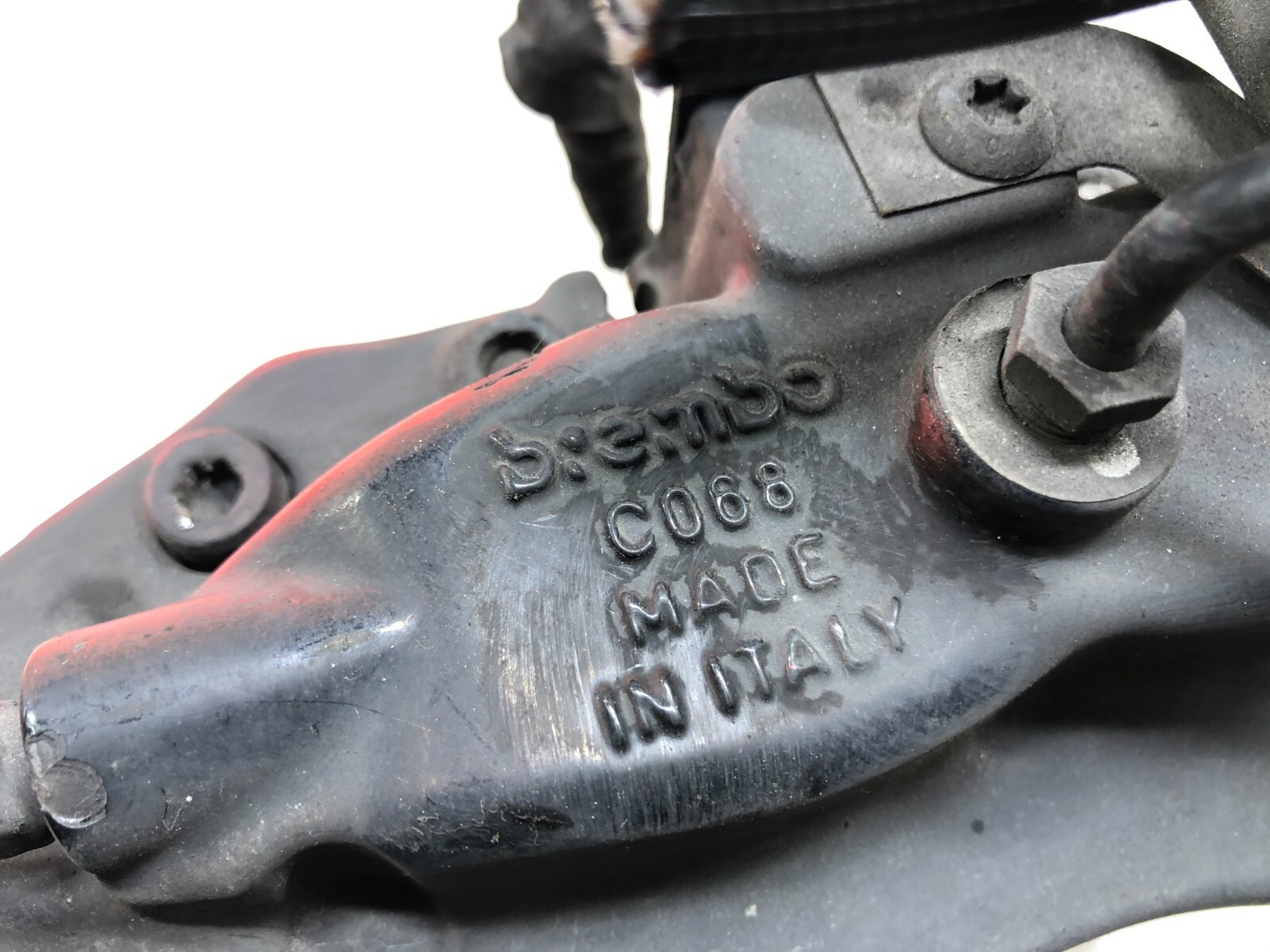 2014-2019 MASERATI GHIBLI SQ4 AWD LEFT DRIVER REAR BRAKE CALIPER OEM BREMBO.