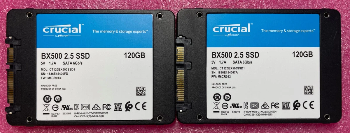 Crucial SSD BX500 120GB SATA6Gb