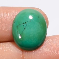100 Natural Turquoise Oval Shape Cabochon Loose Gemstone 8 Ct 16X14X3mm OA-7127