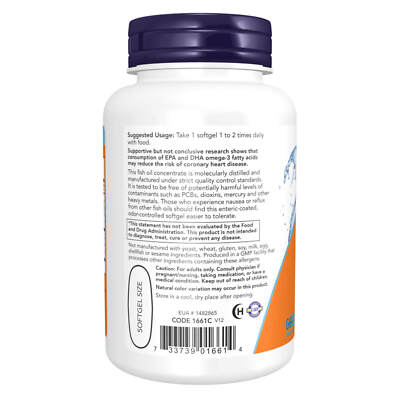 Now Foods Ultra Omega-3 - 90 Softgels for sale online | eBay