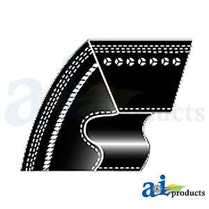 Cogged Classical V-Belt (1/2