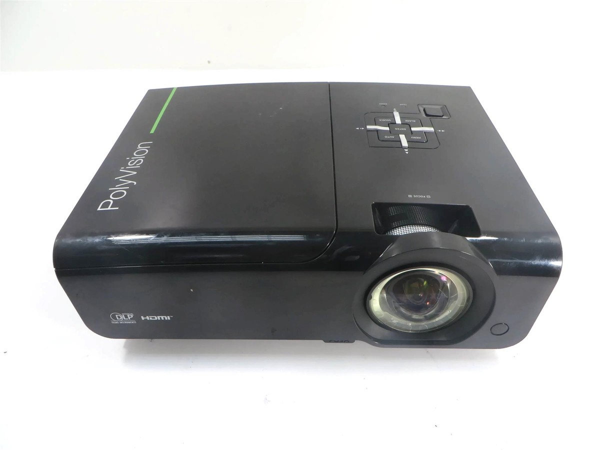 Polyvision PJ905 DLP HD Projector - HDMI - 1080i - Lamp Runtime