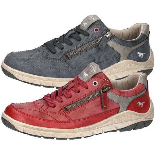 MUSTAND Scarpe Da Ginnastica Uomo 4186-504 - Sneaker In Sintetico Con Lacci - Comode E Traspiranti - 5