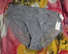 2 NEW CALVIN KLEIN QF5335 MF LACE TRIM MESH/LACE BACK DETAIL BIKINI PANTIES XL