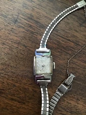 Hamilton Ladys Wristwatch 22 Jewels 757 10K GF Watch Spiedel GF Band Running