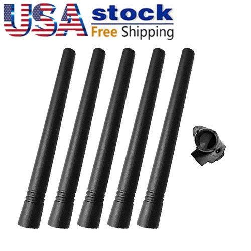 Lotto 5 set cover in plastica tubo antenna per radio RDM2070D RMV2080 RDV2020