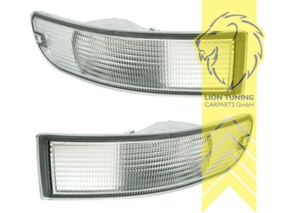 Frontblinker für Porsche 911 Typ 993 weiss Klarglas