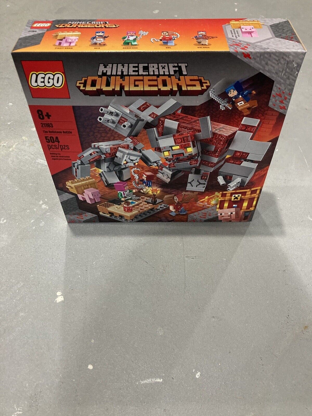 LEGO Minecraft Dungeons The Redstone Battle 21163 Retired New Sealed Box