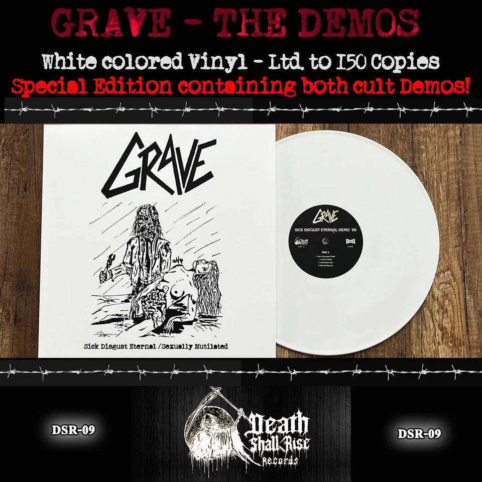 GRAVE - The Demos - Sick Disgust Et. + S.mutilated | DSR-09 | ENTOMBED DISMEMBER - Bild 2 von 3