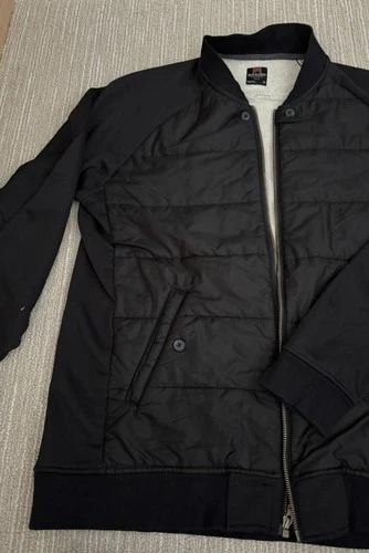Holden Penmar Black Nylon Sweat  Insulated Men Jacket Size XL Full zip Outerwear image 2