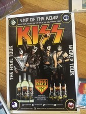 Kiss End Of The Road Poster Wine Number 0796 Of 1000
